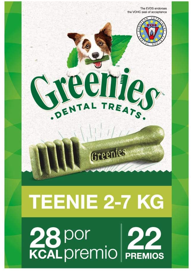  Greenies Snack Dental Teenie para Perros Toy, Bolsa de 170g (Pack de 6) 