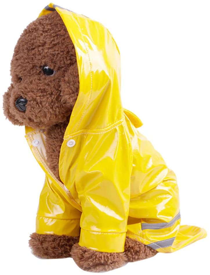  Impermeable Chaqueta Impermeable para Mascotas Abrigo para Perros pequeños al Aire Libre Ropa de Invierno cálido Chihuahua Suministros para Mascotas 