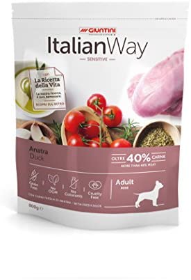  Italian Way Comida para Perros Sensitive Pato – Adult – Mini – 8000 gr 