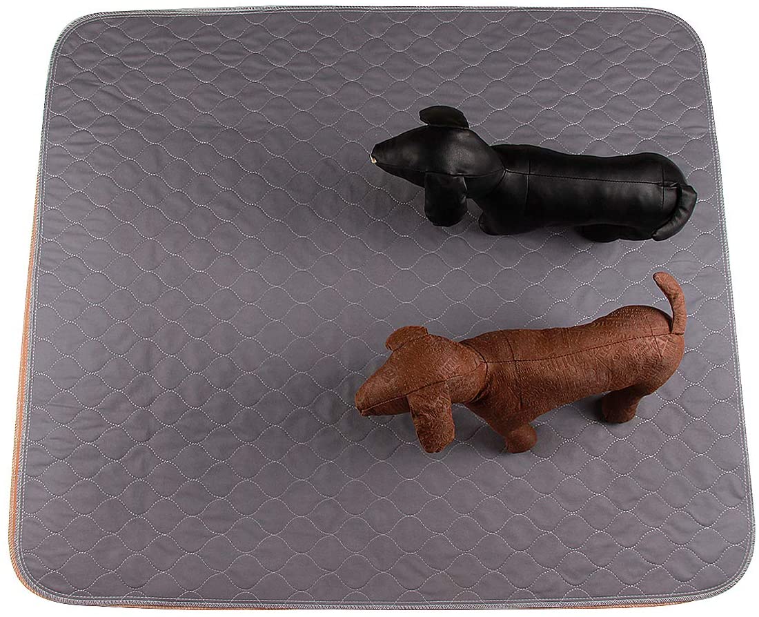  JoyDaog - Almohadillas Lavables para Mascotas (2 Unidades), 91,4 x 104 cm, Impermeables, para Entrenamiento de Cachorros 