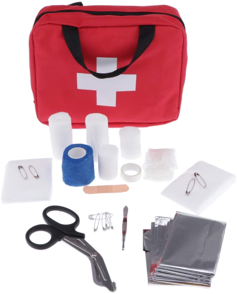  joyMerit Kit de Supervivencia y Emergencia para Perros, Uso Exterior Interior 