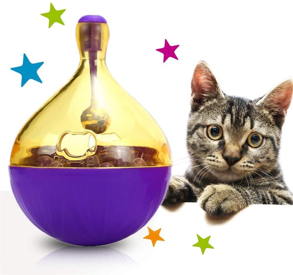  Juguete para Gato Juguetes Gato Gato de Juguete Varita de Gato Gato Tratar Juguete Juguetes De Gatito para Gatos de Interior Purple,s 