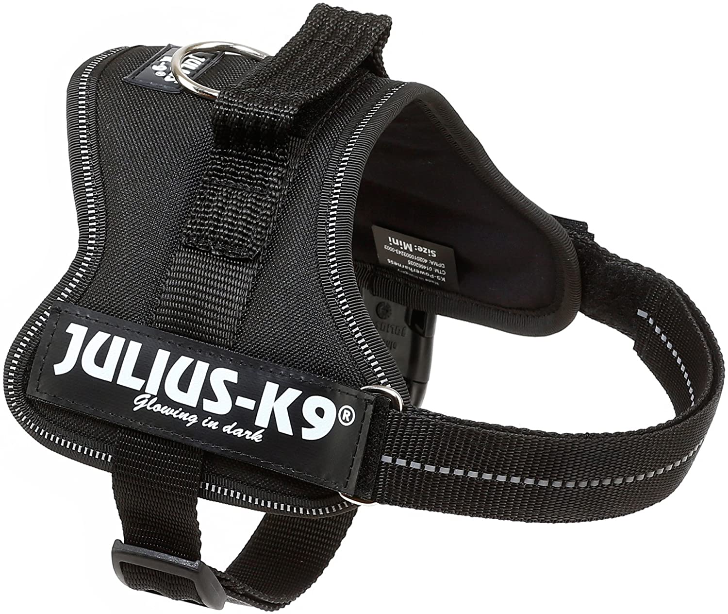  Julius-K9 Mini, 51-67 cm, Negro 