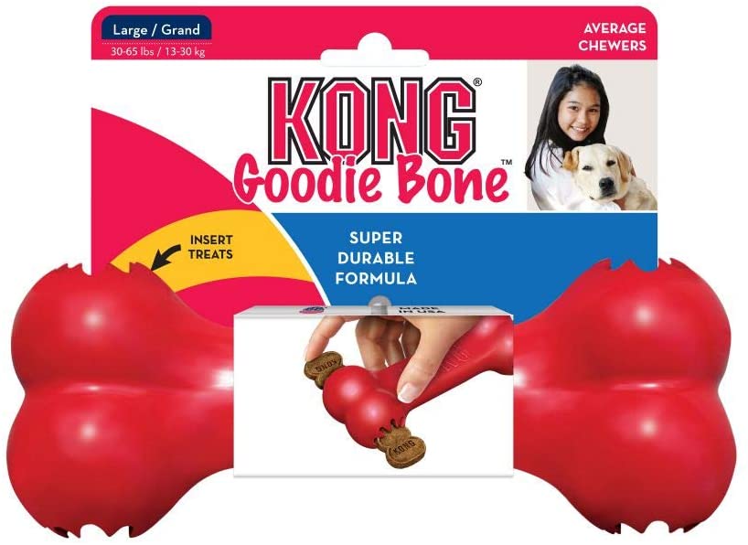  KONG Hueso Goodie, S, Rojo 