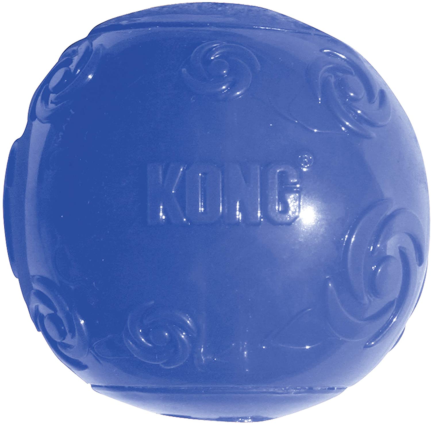  KONG - Squeezz® Ball - Juguete que rebota y suena incluso pinchado - Raza grande (varios colores) 