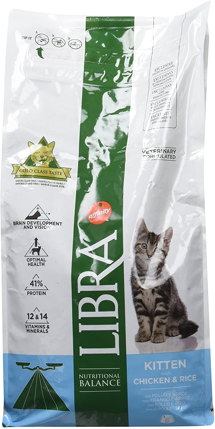  Libra - Pienso para gatos kitten pollo y arroz 1,5 kg 