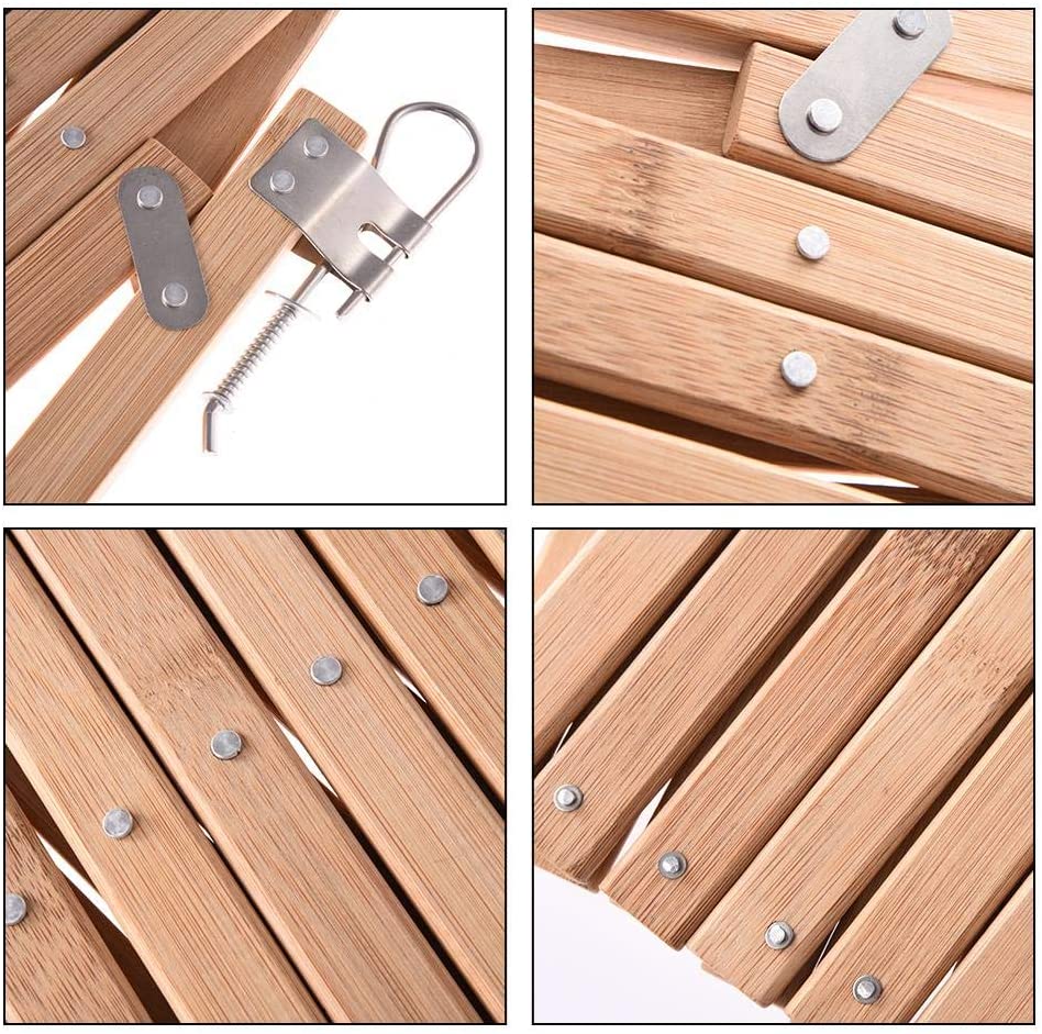  LIJUMN Puerta de Barrera de Madera expandible, Puerta retráctil para Gatos, Puerta para Perros, Puerta corredera, Pantalla retráctil, Puerta corredera para Perros, Patio casero, jardín, césped 