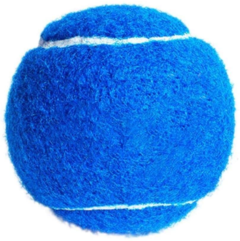  liming Pelota de Tenis para Perros para Juguetes de Bola Gigante de 4.5 cm Juguete para Perros Niños 6.5 cm para Entrenamiento Exclusivo Masticación Gigante Mega Suministros Mascota, Azul, S 