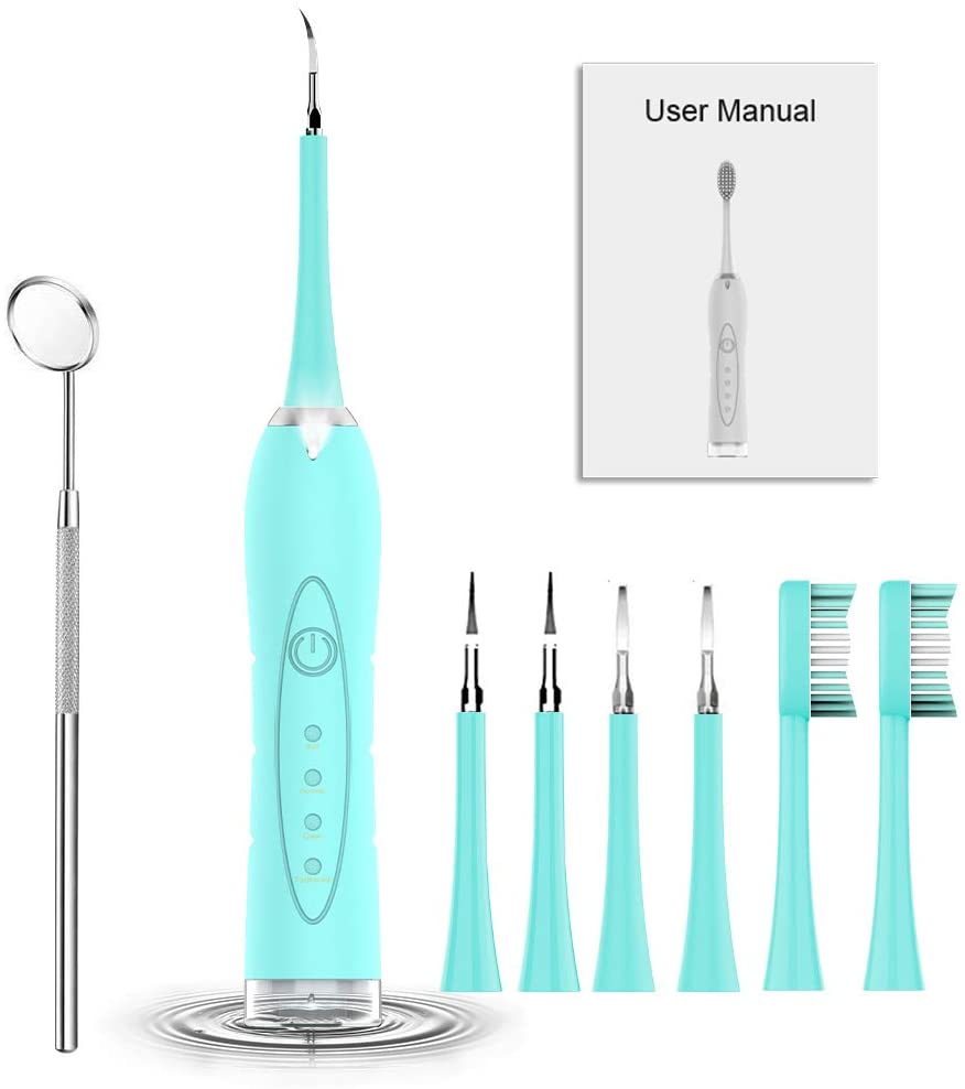  Limpieza Dental Profesional ifanze Limpieza de los Dientes Cepillo Dientes Cepillos de Dientes Kit de Blanqueamiento de Dientes Limpiador de Lengua Limpieza Dental kit Manchas 3 Clave 