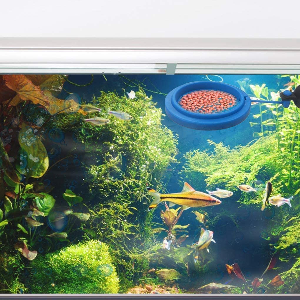  LLDKA Alimentador, la dispensación de Alimentos automática hogar Herramienta de Peces Tanque de Peces de alimentación Dispositivo de alimentación electrónica de Alimentos 