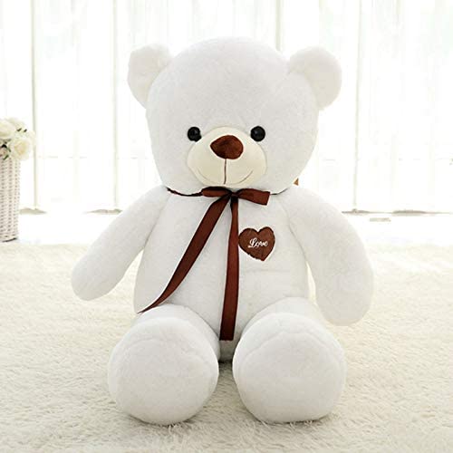  LOPMJUHNGUN Juguete De Peluche Grande De Dibujos Animados Lindo Amor Oso De Peluche Muñeca Novia Regalo De Cumpleaños Juguete para Niños 80Cm D 