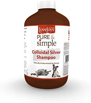  Lovejoys Pure & Simple Colloidal - Champú Antibacteriano para Mascotas (250 ml) 