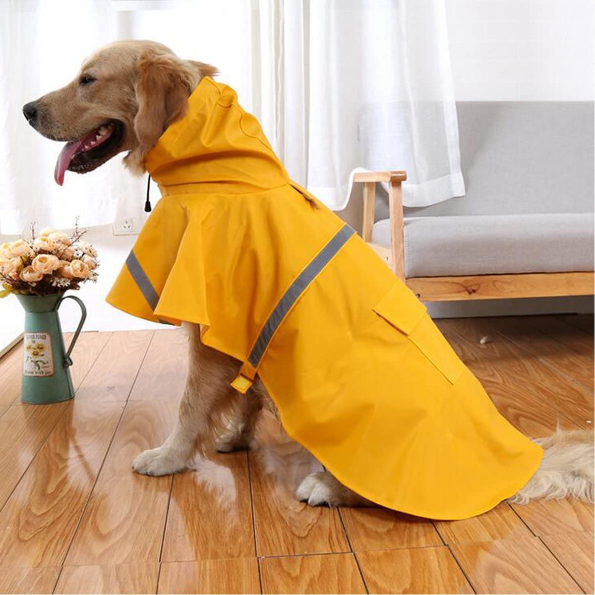  ltuotu Pet Dog resistente al agua super fácil de transportar impermeable y transpirable Nieve 