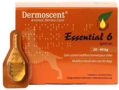  Merial Dermoscent 4 Pipetas de Spot On Perro Entre 20-40 kg 