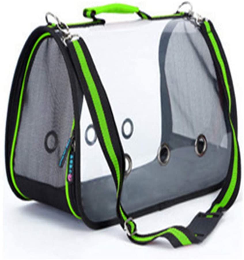  Mochila para mascotas Bolso portátil transparente para mascotas Gato Perro Perro Bolso de hombro Bolso para mascotas Mochila portátil 