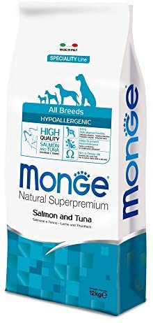  MONGE NATURAL SUPERPREMIUM Perro hipoalergénico Pienso para perros 