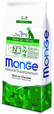  Monge Natural Superpremium Perro Maxi Puppy Alimentos Perro seco Premium 