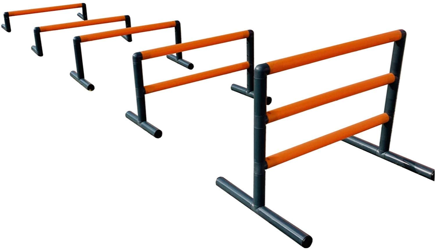  move and stic – Perro Agility-Hürde Slalom Ejercicio Perro Deportes Entrenamiento Hurdle Set Extra Robusto Desde 5 cm Kunstoffrohren Variable Ajustable 