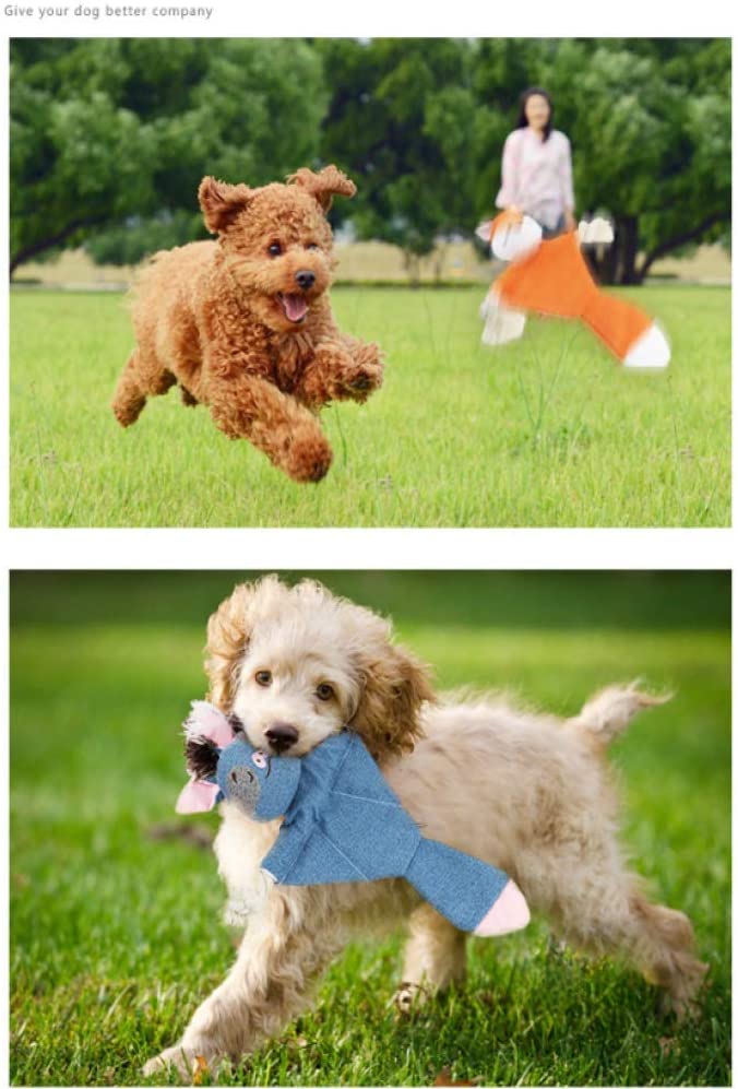  MYYXGS Juguetes para Mascotas Juguetes para Perros Chirridos Juguetes Vocales para Perros Juguetes De Peluche Interactivos Cachorros Cachorros Juguetes Molares Mascotas 