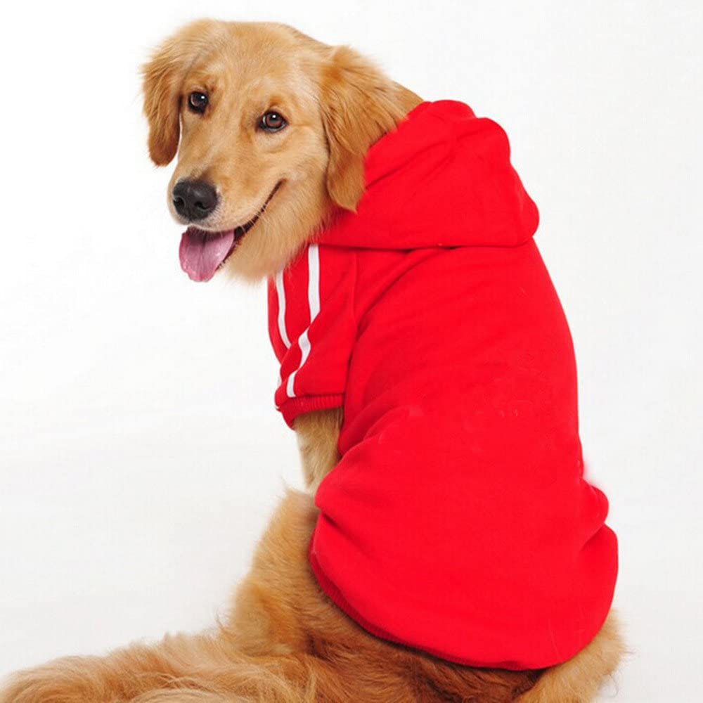  Namsan - Sudaderas deportivas con capucha para perros medianos y grandes 