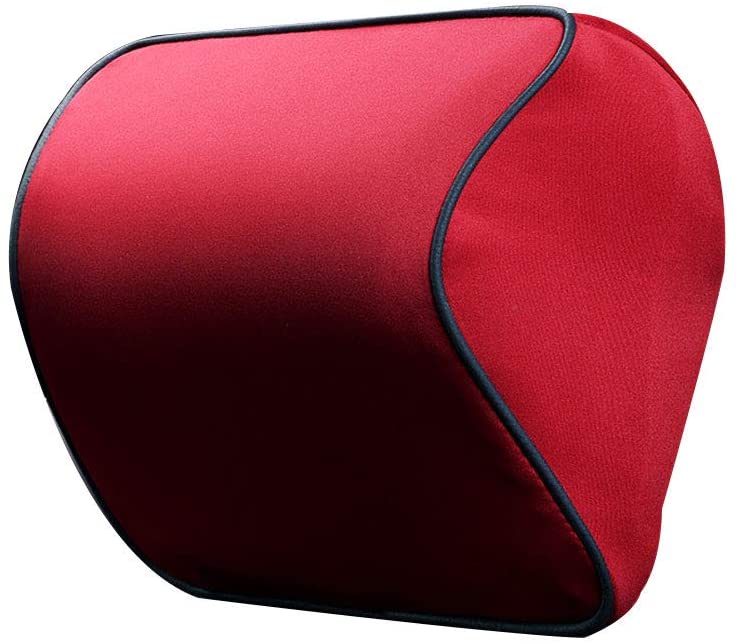  newhashiqi Almohada para reposacabezas de Coche, Almohada para el Cuello de algodón con Memoria Transpirable, para Proteger la Cabeza y el Cuello del Asiento del Coche 