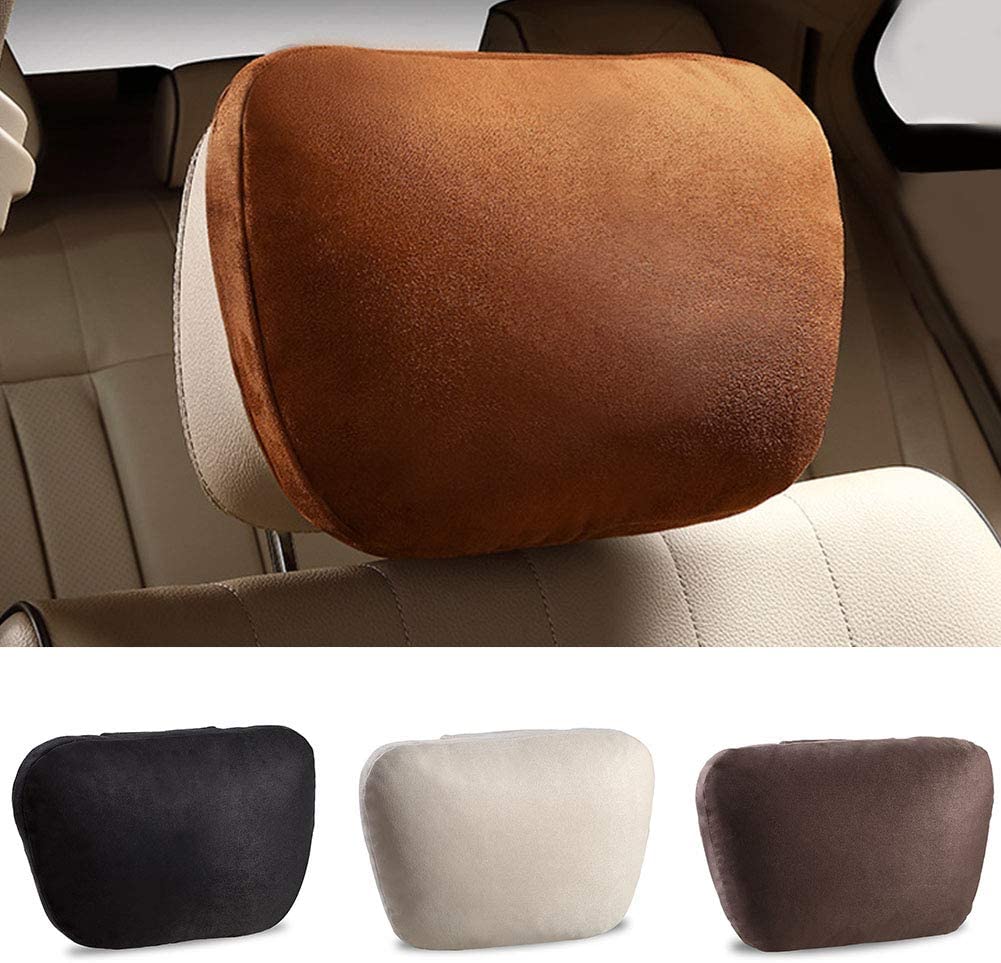  newhashiqi reposacabezas para Coche, cómodo cojín para la Cabeza y el Cuello, Almohada de Seguridad para la Cabeza 