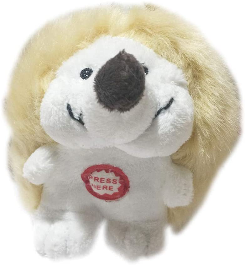  Newwyt - Juguete de peluche con forma de erizo, divertido juguete interactivo y divertido con sonidos divertidos, molar, vocalización, suministros de entretenimiento 