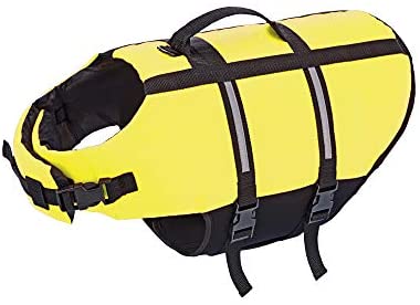  Nobby 77577 - Flotador para Perros (Talla M, 35 cm), Color Amarillo neón 