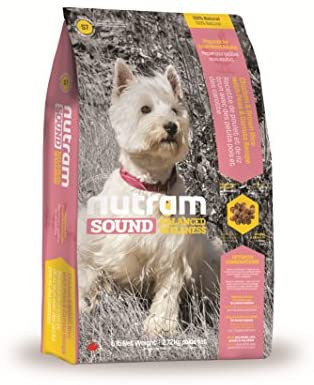  Nutram - Comida para Perros (ratán y arroz marrón, para Adultos, con Letras y Zanahorias, 2,72 kg) 