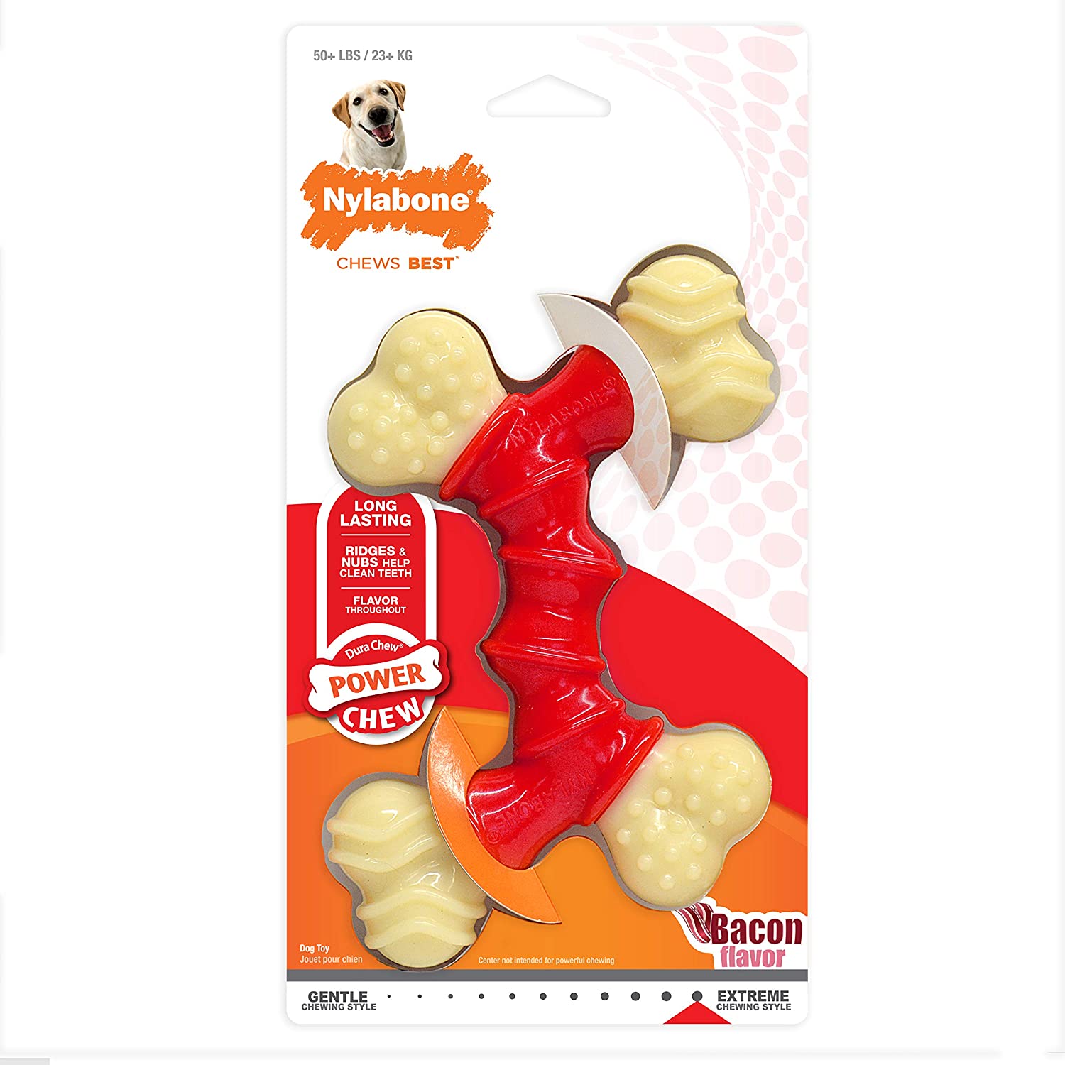  Nylbone JU01647 Extreme Chew Double Bone XL 