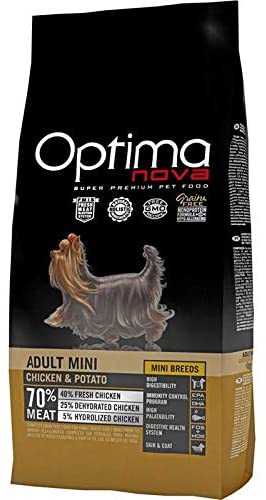  Optima nova - Pienso para Perros Adultos Mini ã“ptima Nova Grain Free Pollo 