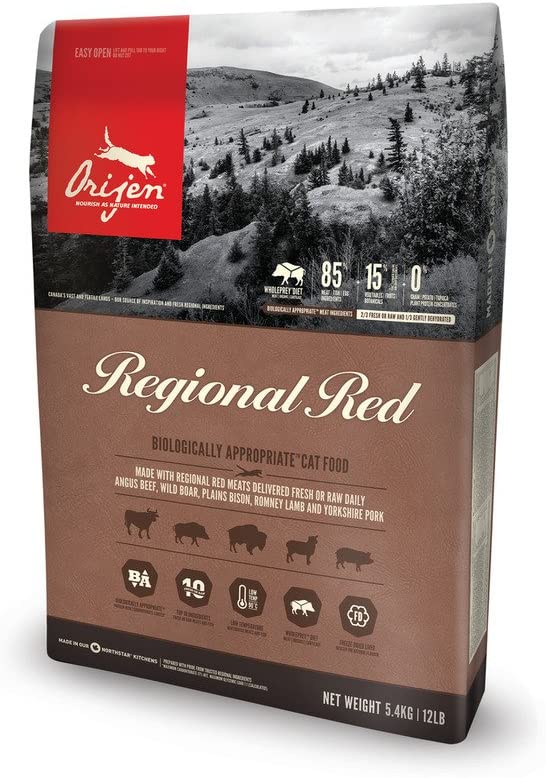  Orijen Regional Red Comida para Gatos - 5400 gr 