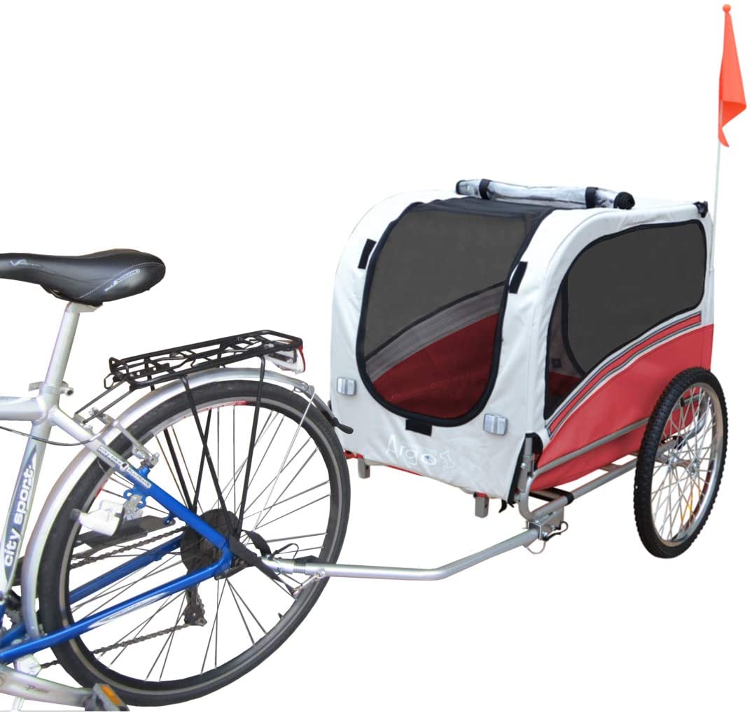  PAPILIOSHOP ARGO Remolque y carrito cochecito para el transporte de perro perros mascota por bici bicicleta carro bicicletas silla de paseo 