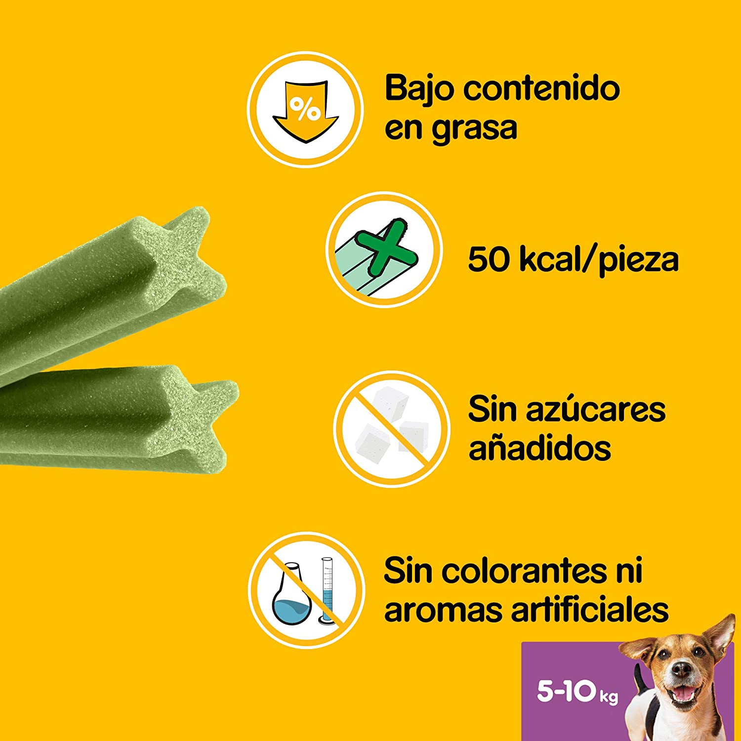  PEDIGREE Pack de 28 Dentastix Fresh de Uso Diario para la Limpieza Dental de los Perros y contra Mal Aliento, para Perros pequeños (Pack de 4) 