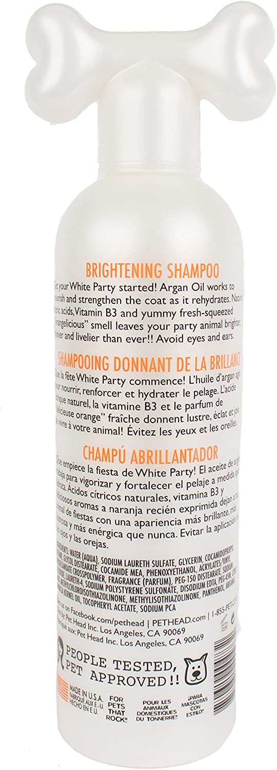  Pet Head White Party Brightening Shampoo 