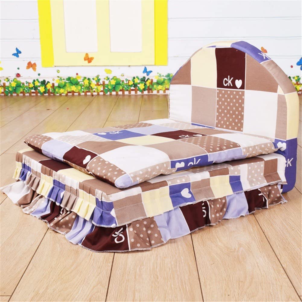  Pet Online Perro cama extraíble de algodón de limpieza universal four seasons Pet nest, M: 55 * 45 * 38 cm, box 