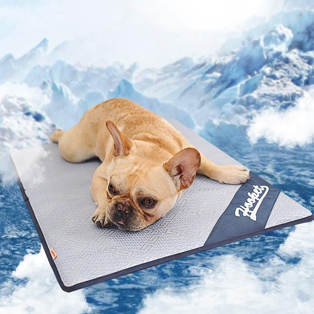  PETCUTE Alfombrilla de Refrigeración para Animales Perros Manta refrescante para Perros Pet Cooling Mat Manta Frio para Perros 