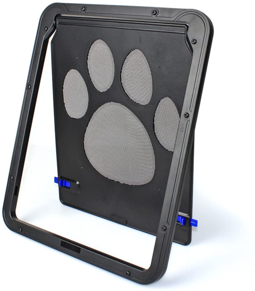  PETCUTE Gateras para Perros Puerta para Gatos Puertas para Perros Cerradura Automática de Mascota Bloqueable para Mascotas 