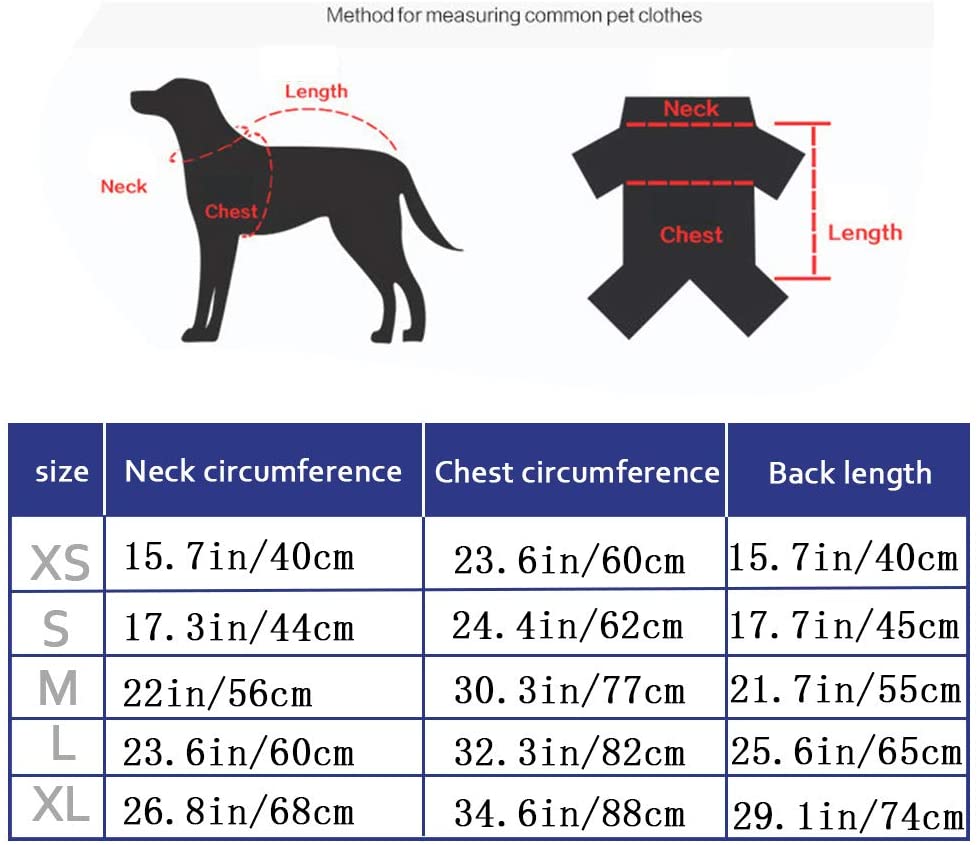  Petilleur Chaqueta Perro Abrigo Perro Invierno Otoño Ropa para Perros Medianos y Grandes con Correa Ajustable y Banda Reflectante (M, Rojo) 