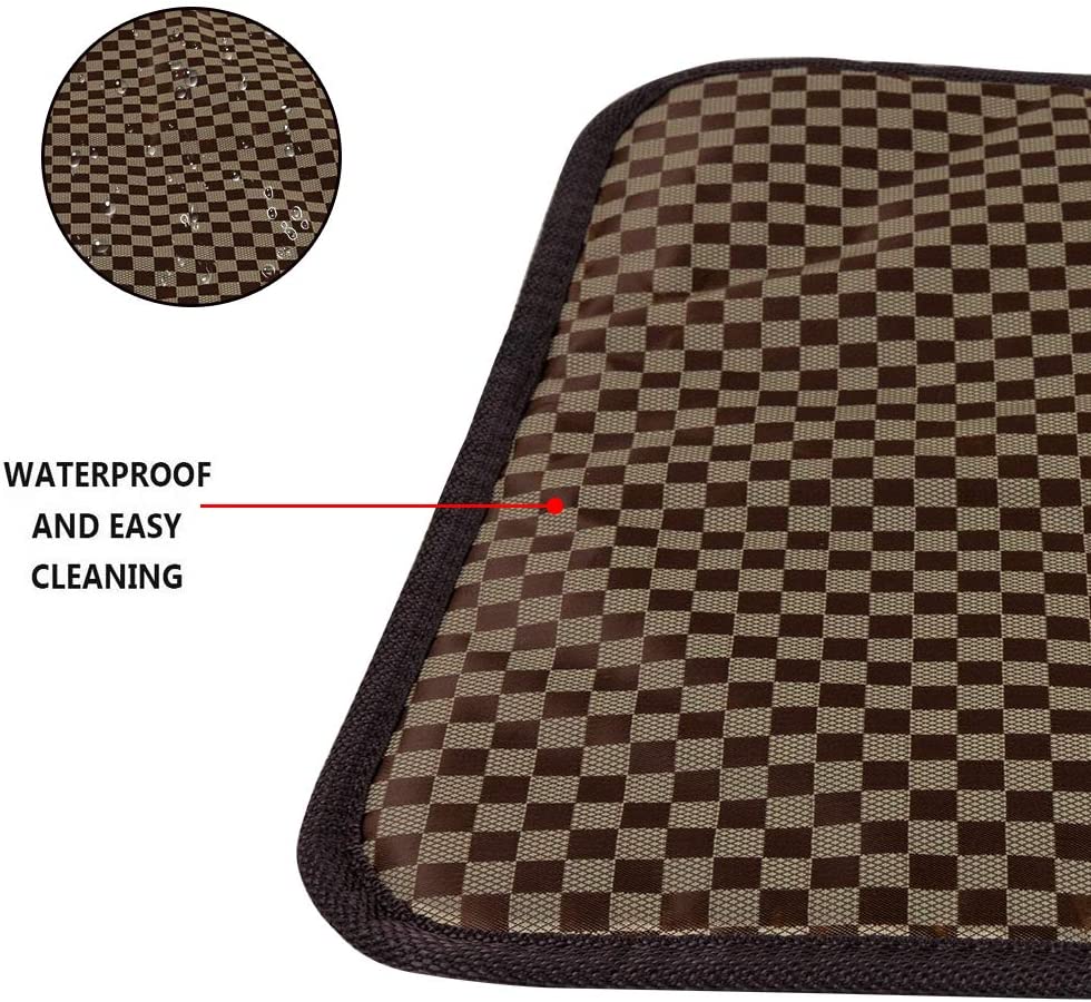  PINPOXE Manta calefactora para Mascotas, Manta calefactable para Gatos y Perros, Esterilla térmica respetuosa con el Medio Ambiente, Seguridad Impermeable, Manta para Gatos, tamaño: 45 x 45 cm 