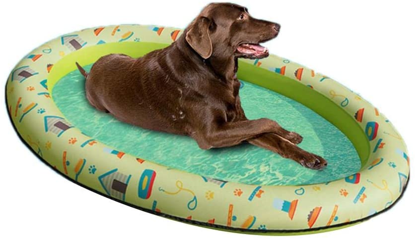  Piscina para Perros Juguete Flotador Hamaca para Mascotas Flotador para Piscina Flotador Hamaca Hamaca Inflable Anillo de natación de Primavera y Verano Piscina para Perros 