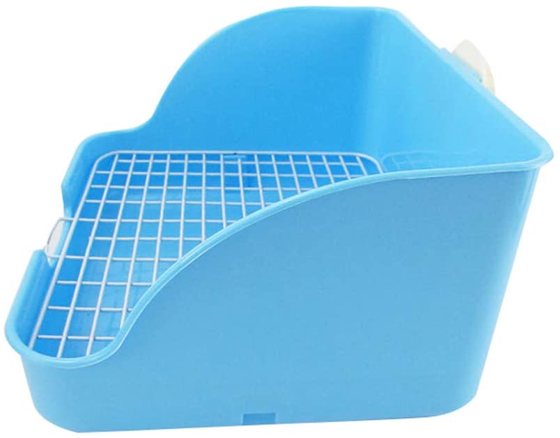  POPETPOP Pet Dog Toilet Pet Potty Trainer Puppy Training Tray Pad Piso Protección Bandejas Azul 