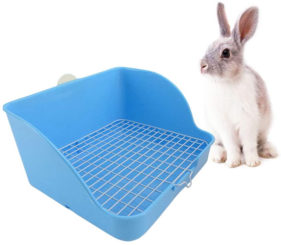  POPETPOP Pet Dog Toilet Pet Potty Trainer Puppy Training Tray Pad Piso Protección Bandejas Azul 