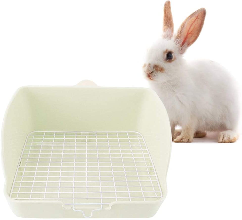  POPETPOP Pet Dog Toilet Pet Potty Trainer Puppy Training Tray Pad Piso Protección Bandejas Blanco 