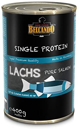  Proteína belcando Single salmón 12 x 400g 