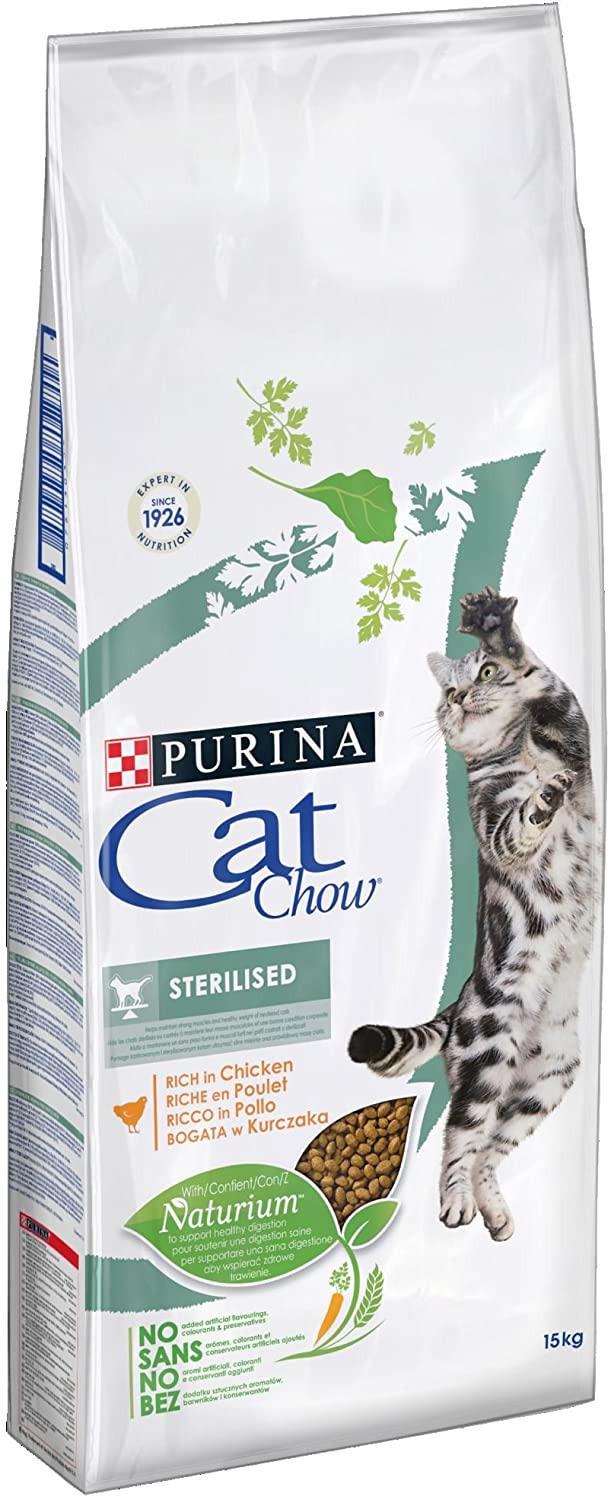  Purina Cat Chow Esterilizado Gato Adulto Pollo 15 Kg 