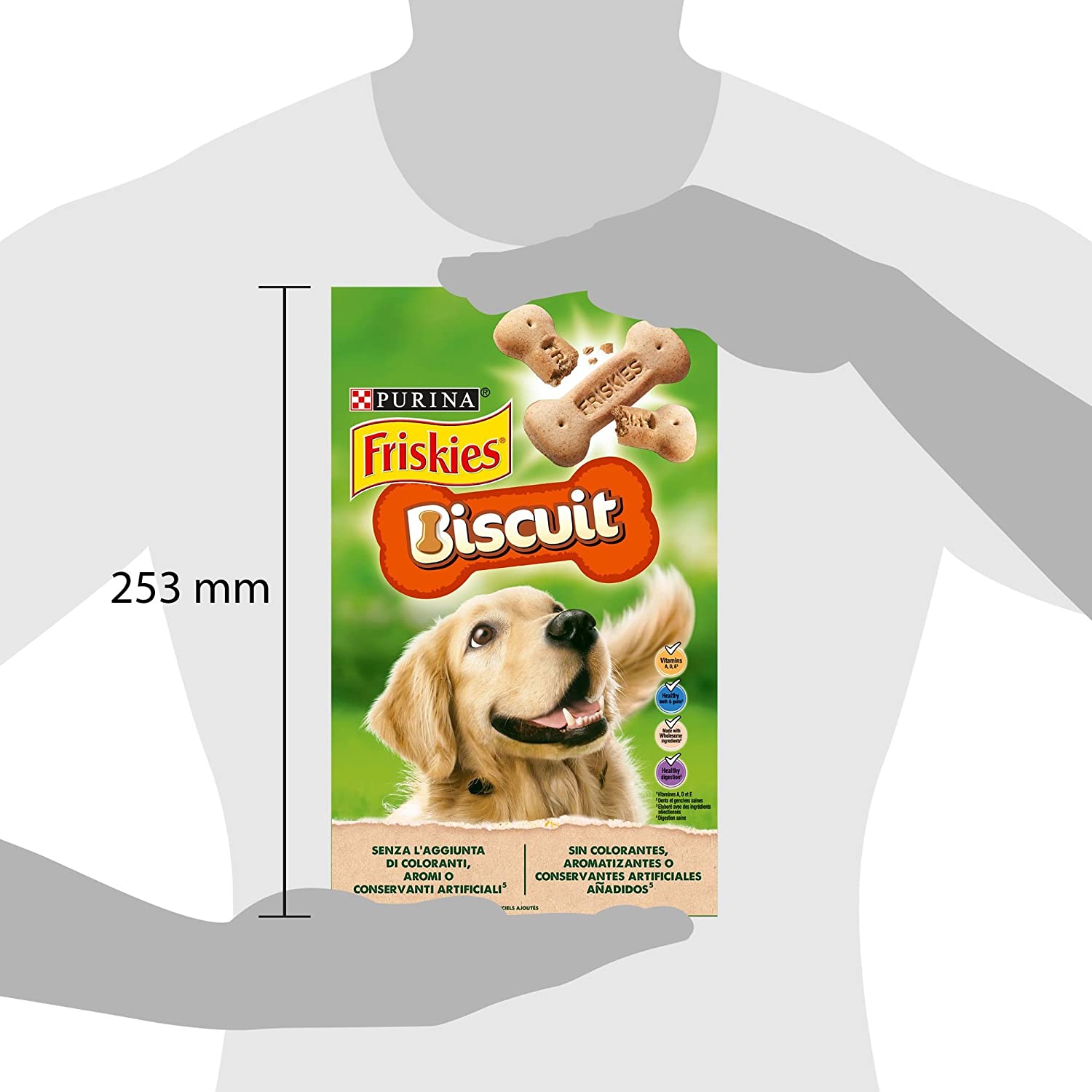  Purina Friskies Biscuit Original galletas para perros 6 x 650 g 