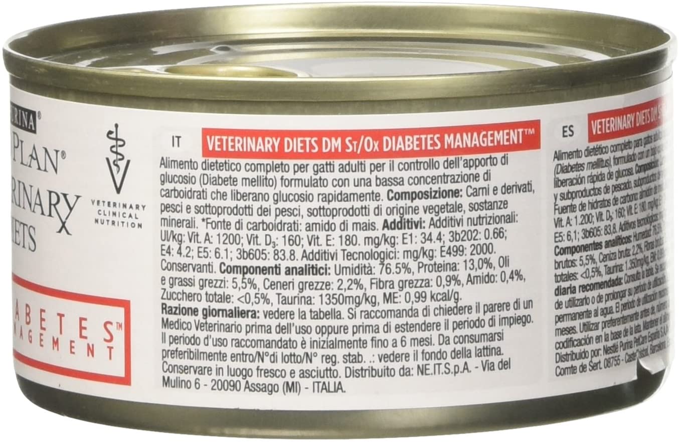  Purina Pro Plan Vet Feline DM Diabetes Lata 195Gr 200 g 