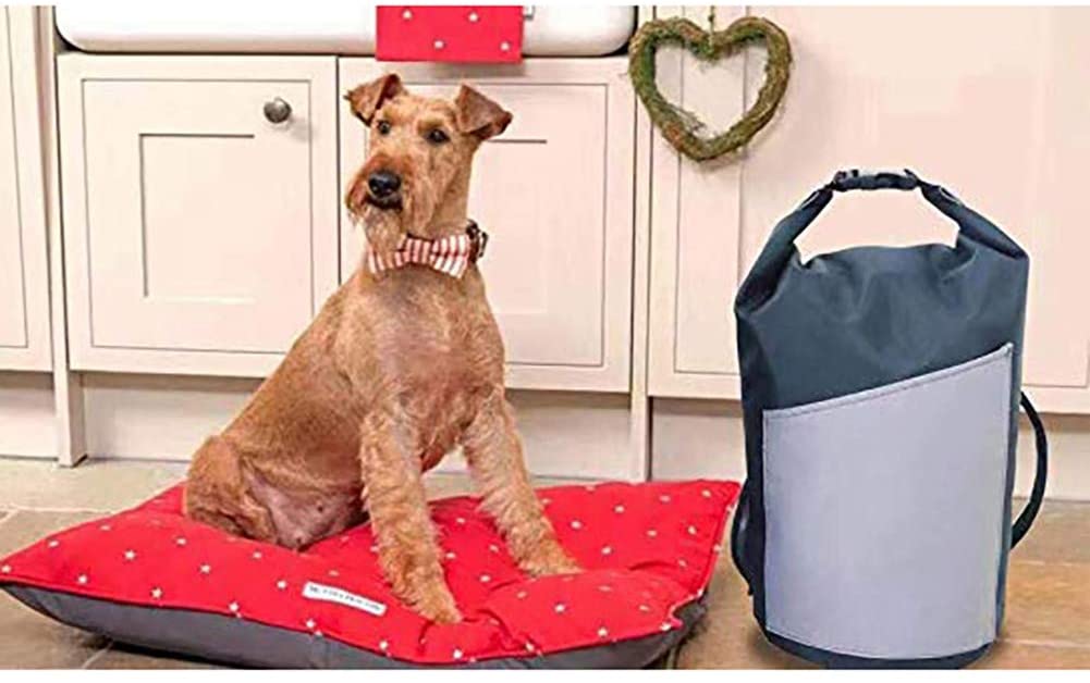  Queta - Bolsa de Almacenamiento de Comida para Perros, Bolsa de Comida para Gatos y Perros, contenedor de Almacenamiento de Alimentos para Mascotas, portátil, portátil, Ligera, Plegable 