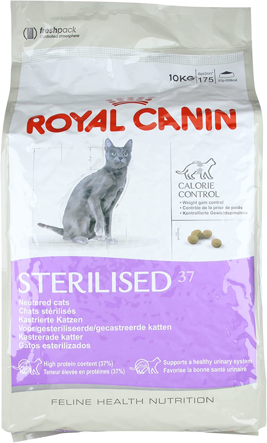  Royal Canin 55128 esterilizado 10 kg - comida para gatos 